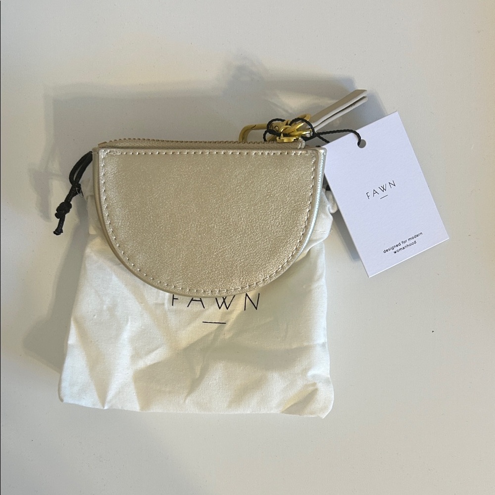 Fawn Design The Half Round Pouch in  Gold
